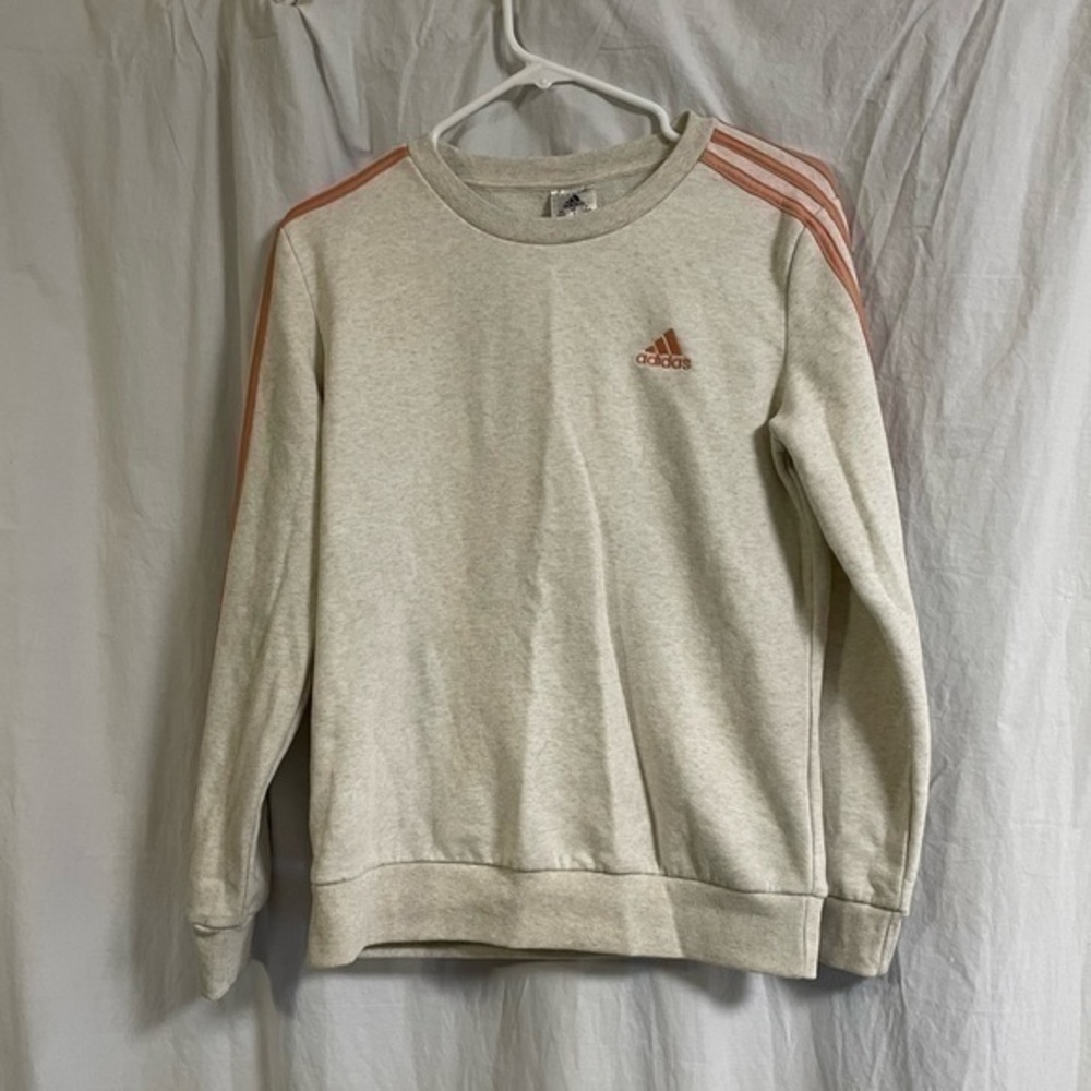Adidas sweatshirt Off White / Ambient Blush